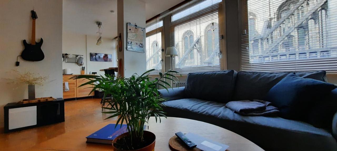 St Catherine - Sweet Home - Bxl - Studio Apartment With City View 布鲁塞尔 外观 照片