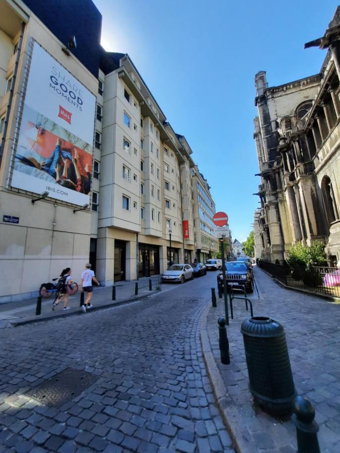 St Catherine - Sweet Home - Bxl - Studio Apartment With City View 布鲁塞尔 外观 照片
