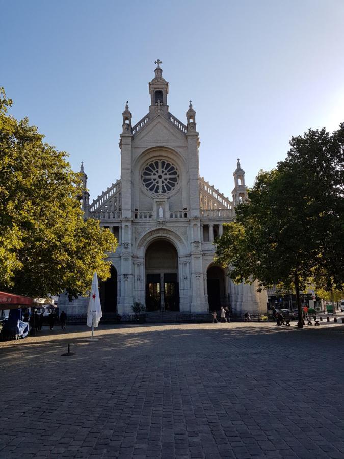 St Catherine - Sweet Home - Bxl - Studio Apartment With City View 布鲁塞尔 外观 照片