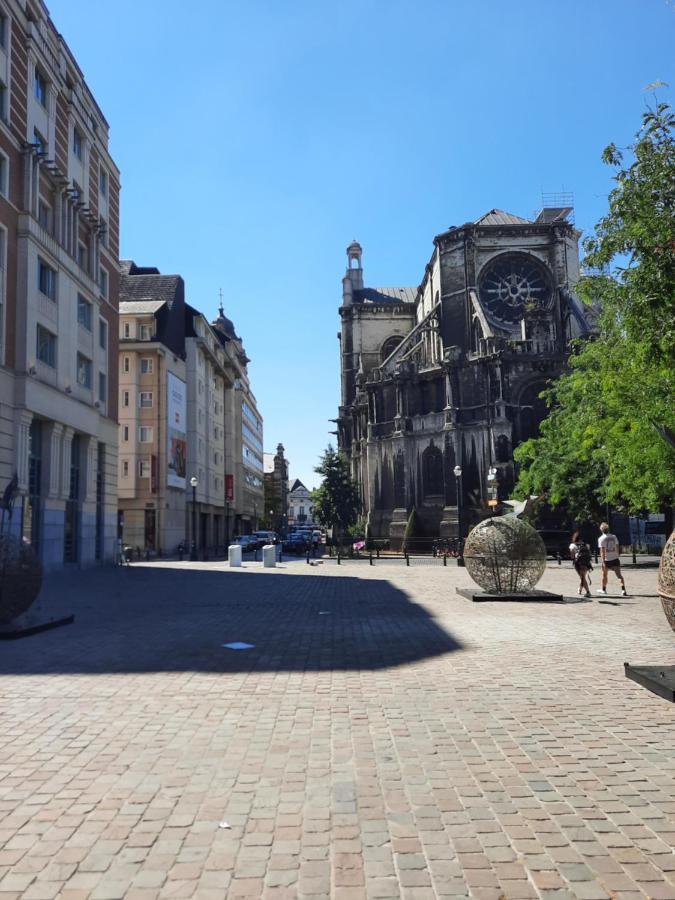 St Catherine - Sweet Home - Bxl - Studio Apartment With City View 布鲁塞尔 外观 照片