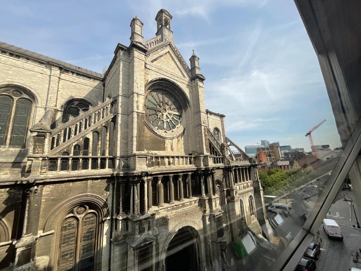 St Catherine - Sweet Home - Bxl - Studio Apartment With City View 布鲁塞尔 外观 照片