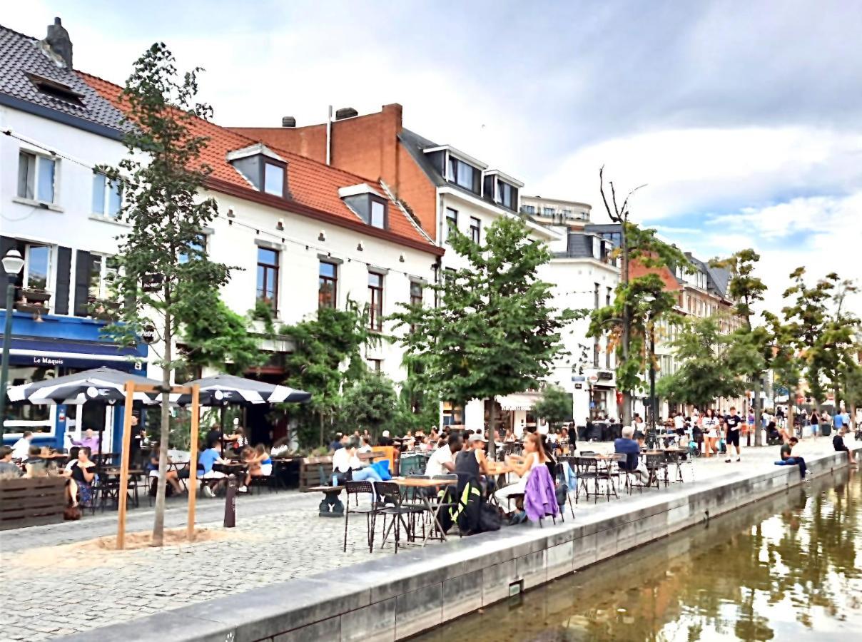 St Catherine - Sweet Home - Bxl - Studio Apartment With City View 布鲁塞尔 外观 照片