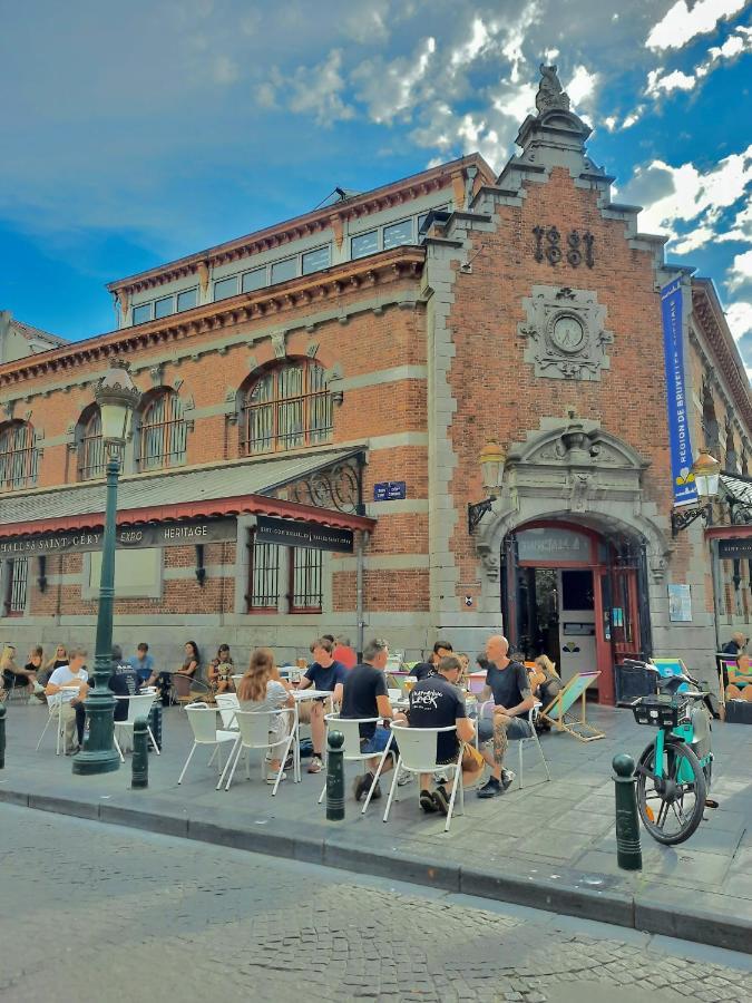 St Catherine - Sweet Home - Bxl - Studio Apartment With City View 布鲁塞尔 外观 照片