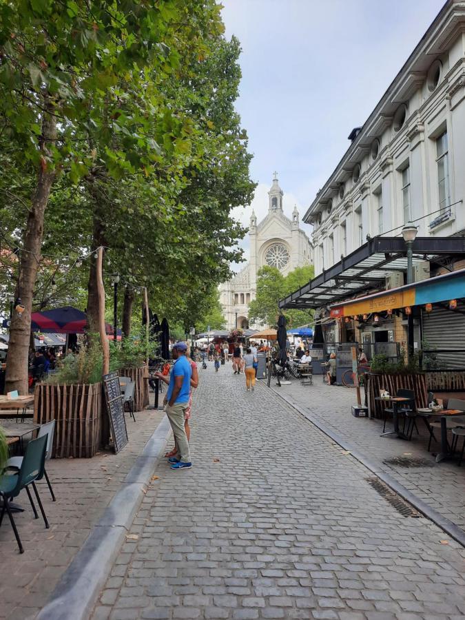 St Catherine - Sweet Home - Bxl - Studio Apartment With City View 布鲁塞尔 外观 照片
