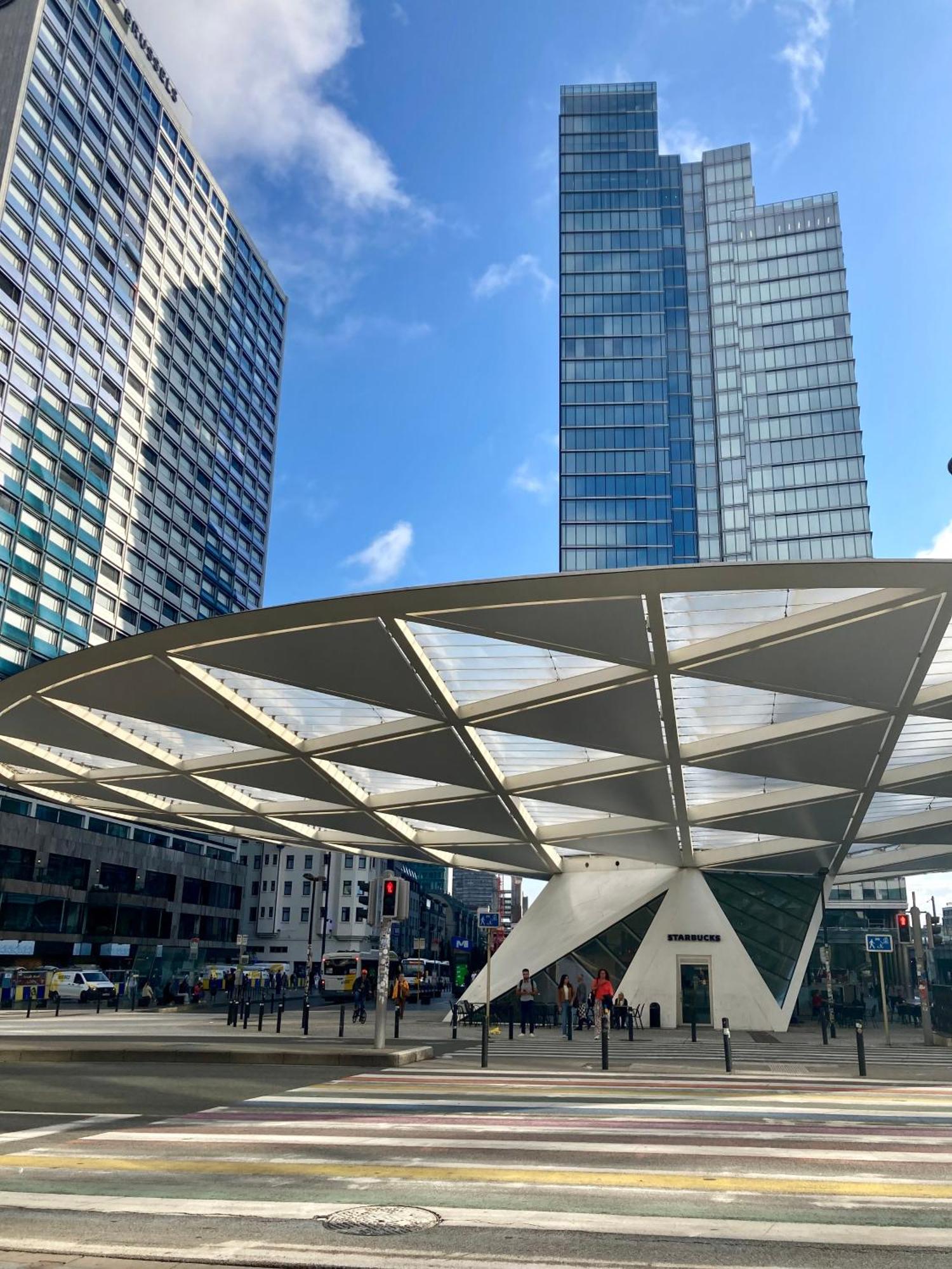 St Catherine - Sweet Home - Bxl - Studio Apartment With City View 布鲁塞尔 外观 照片
